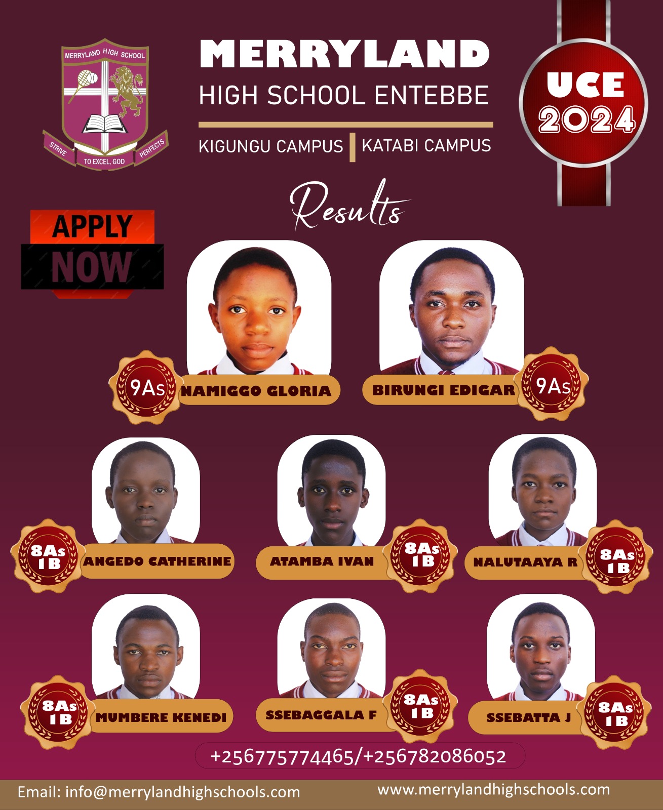 Merryland High School Branding